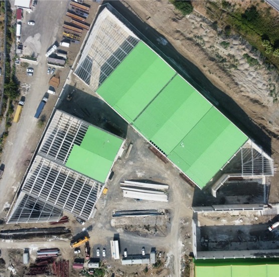 Alp Ateş Gübre A.Ş. Üretim Tesisi — 14.000 m² prefabrik karkas İskenderun