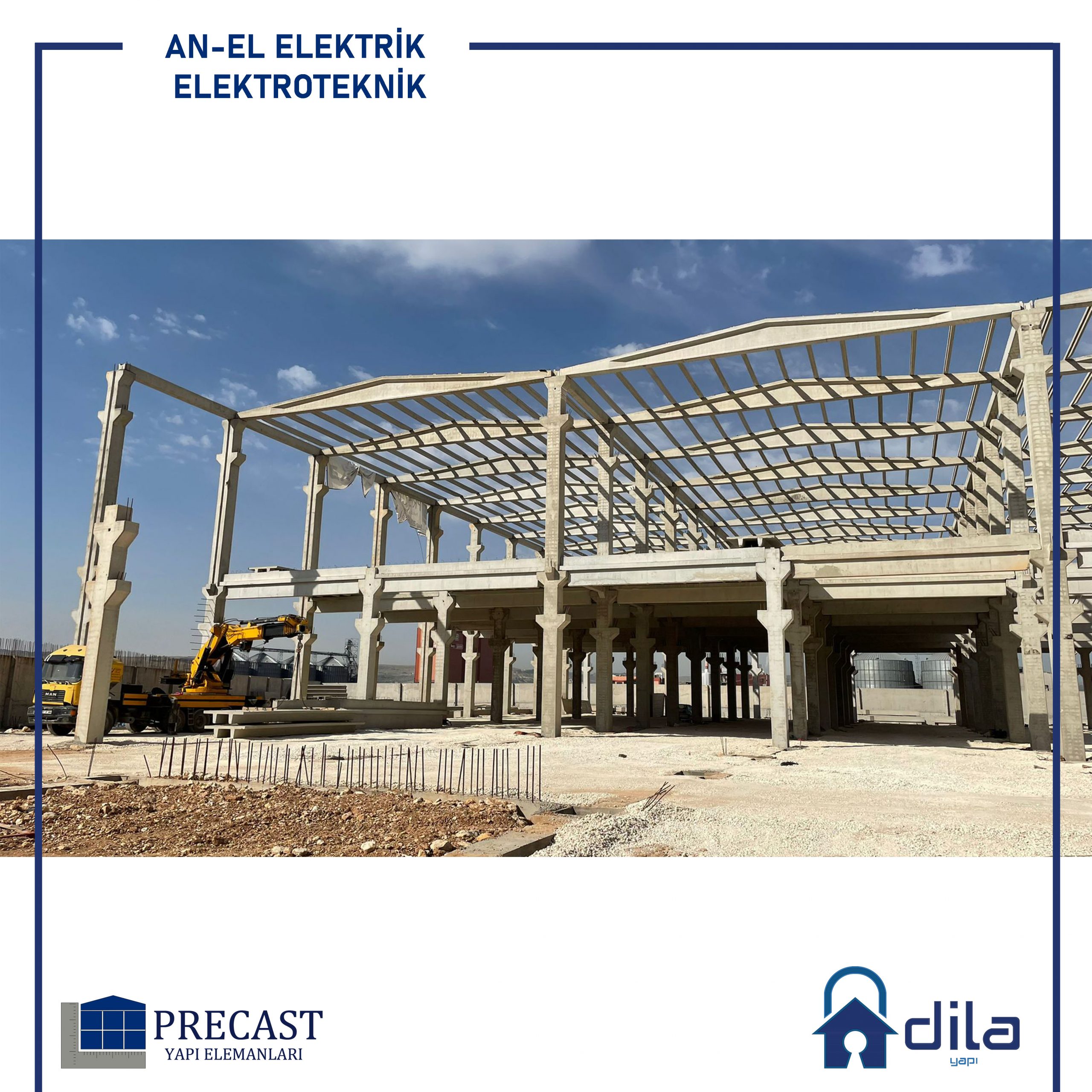 Anel Elektrik yapı çelik karkas montaj