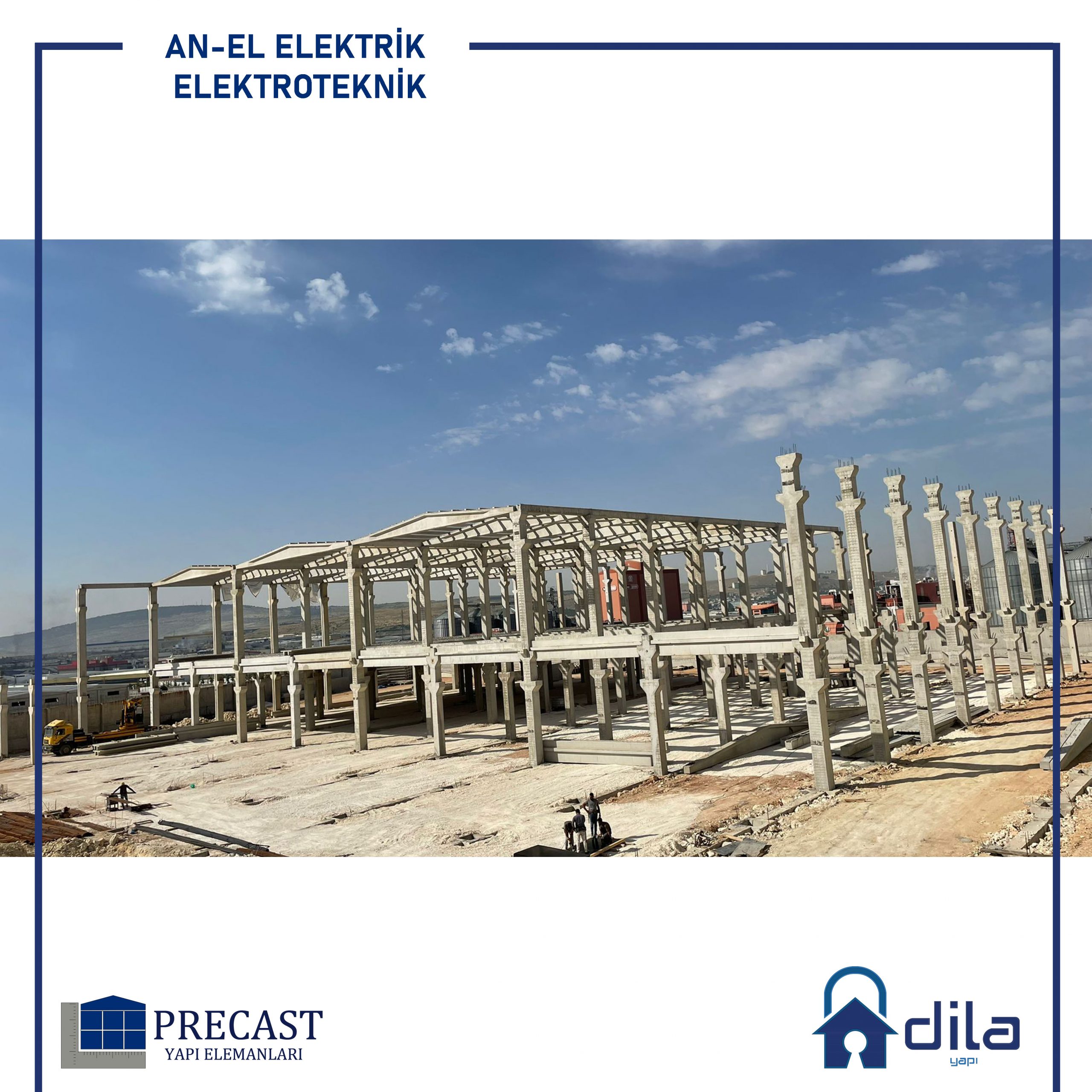 Anel Elektrik sanayi binası genel görünüm