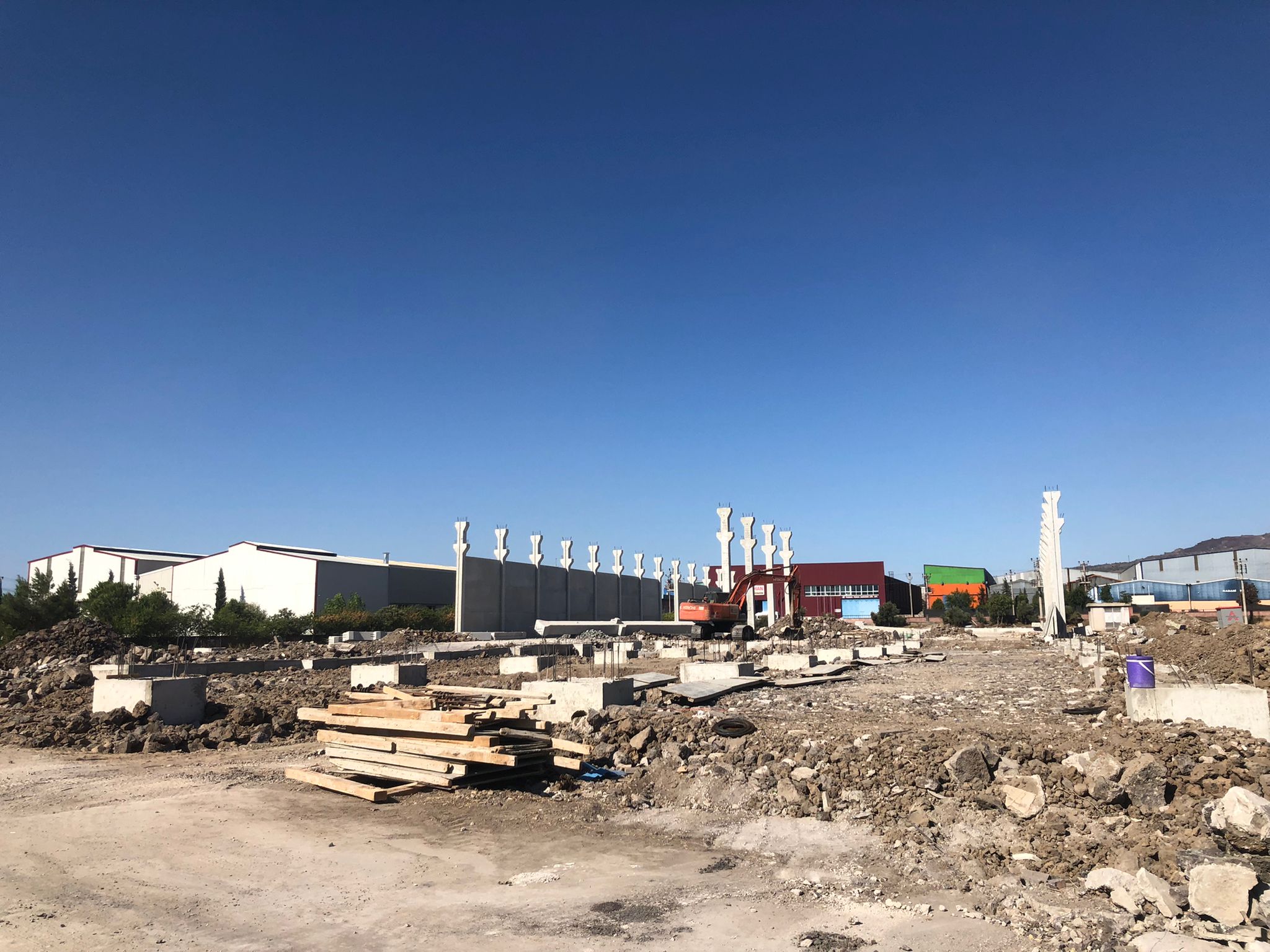 Essel Kağıt Selüloz 2 Üretim Tesisi — Osmaniye OSB prefabrik yapı