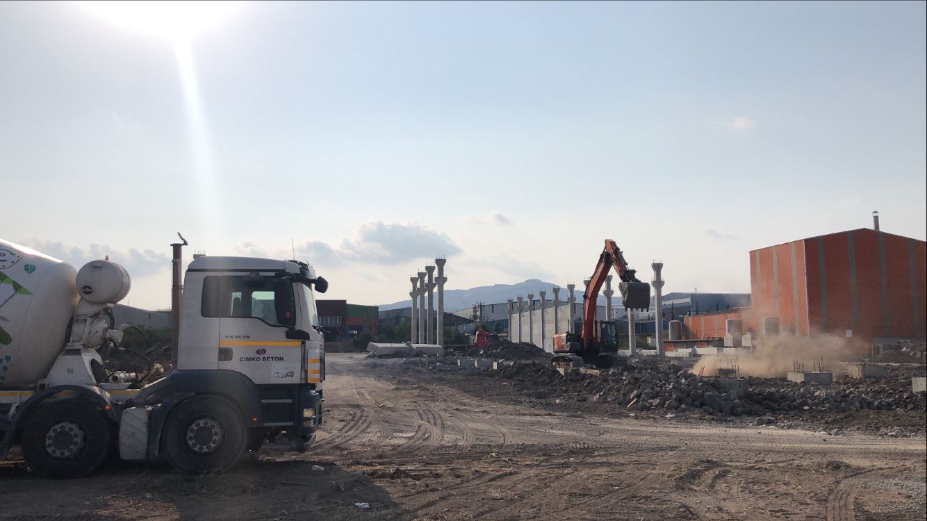 Essel 3 tesis çatı sistemi TT döşeme